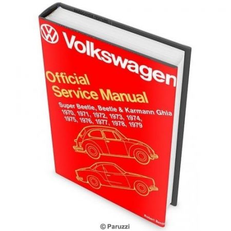 afbeelding Boek: VW Official Service Manual 1970 tot en met 1979 (English)