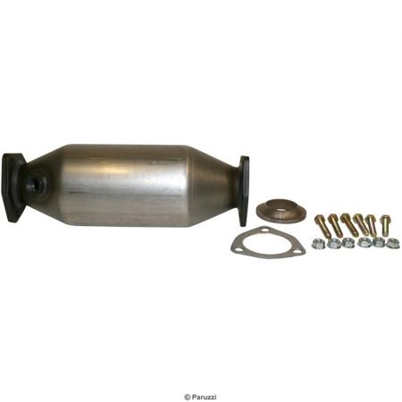 Katalysator RVS. T25/T3 Bus Water boxer motor 1.9/2.1cc 7/81 t/m 7/85 zonder montage materialen