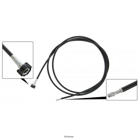 Snelheidsmeterkabel (15 mm) B-kwaliteit. Kever 1200-1300-1500 8/65 en later (LHD)