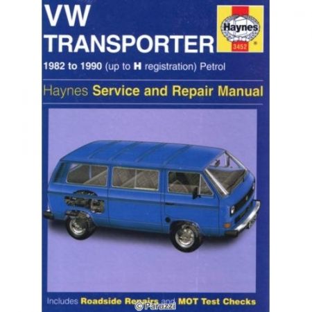 afbeelding Boek: Service and Repair Manual. T25/T3 Bus 82 to 90 with watercooled Petrol motor (English)