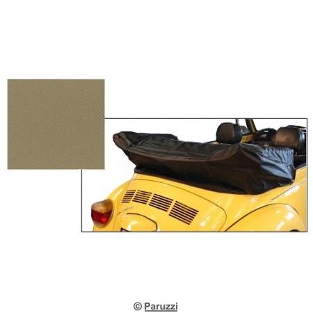 afbeelding Kaphoes beige vinyl Kever cabriolet 1977 (VIN 157 2076 926) en later