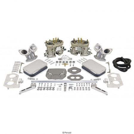 afbeelding Dubbele EMPI HPMX 40 mm Carburateur set. Type 3 motoren (dubbel poort)