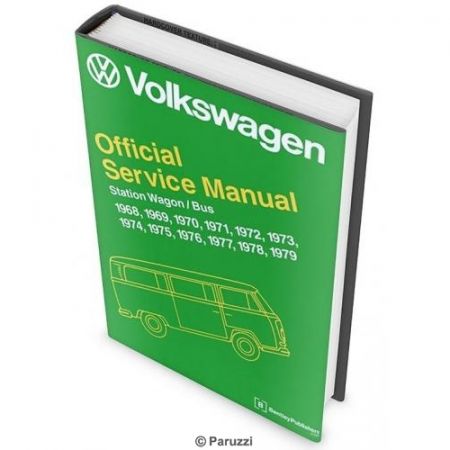 afbeelding Boek: VW Official Service Manual Bus 1968 tot en met 1979 (English)