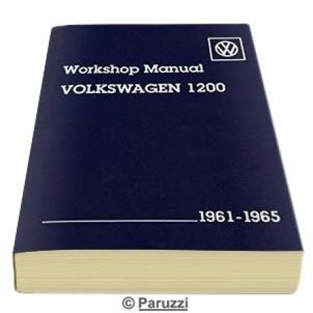 afbeelding Boek: VW Workshop Manual VW 1200 1961 tot en met 1965 (English)